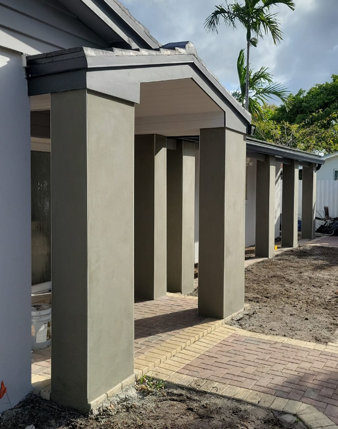 Column replacement after